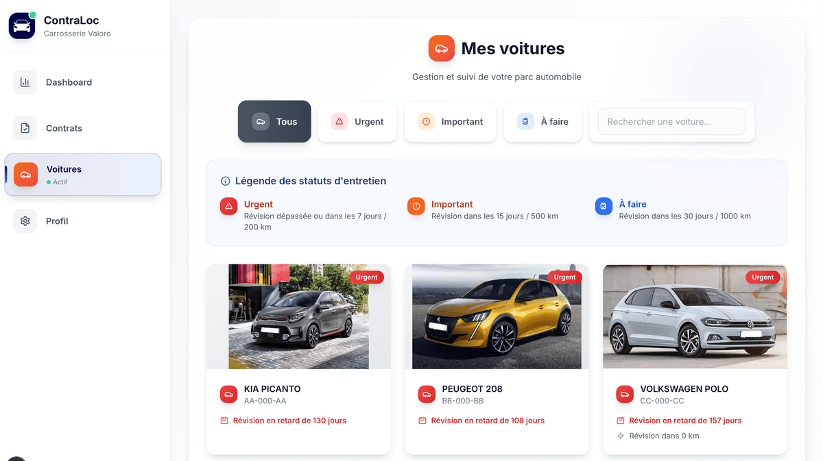 Version Web - Accédez à votre parc depuis n'importe quel navigateur